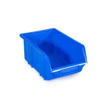 Begra kunststof stapelbak type 2 355x220x150 mm (lxbxh) blauw