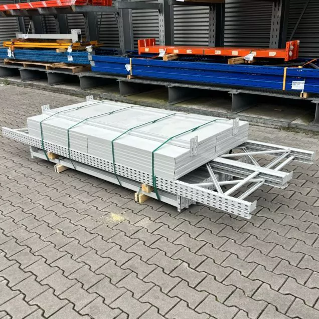 Voordeelpartij gebruikte grootvakstelling 3400x6640x600 mm (hxbxd) 5 niveaus