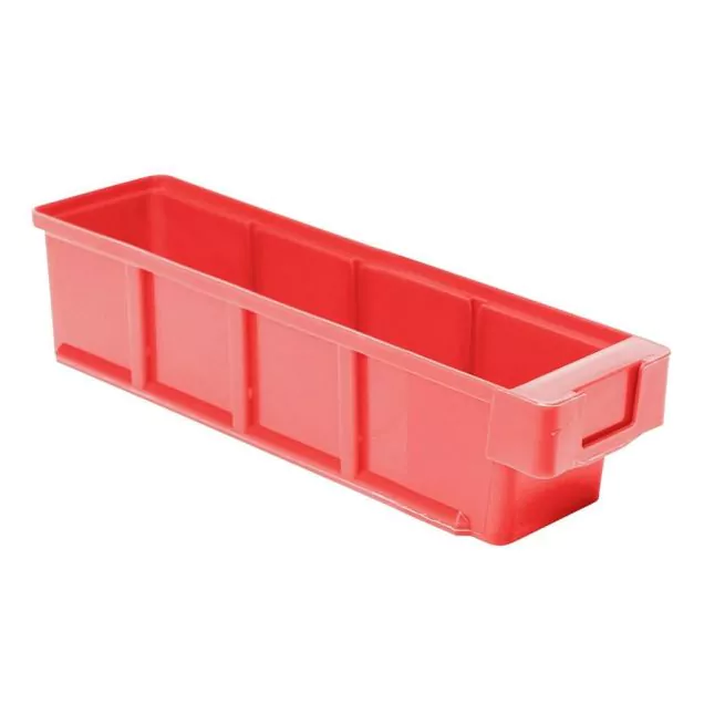 Magazijnbak, magazijnstellingbak VKB 300x93x83 mm (lxbxh) rood